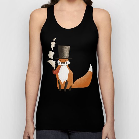 Fancy Fox Unisex Tank Top