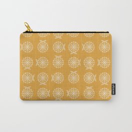 Golden Apple Pattern Carry-All Pouch