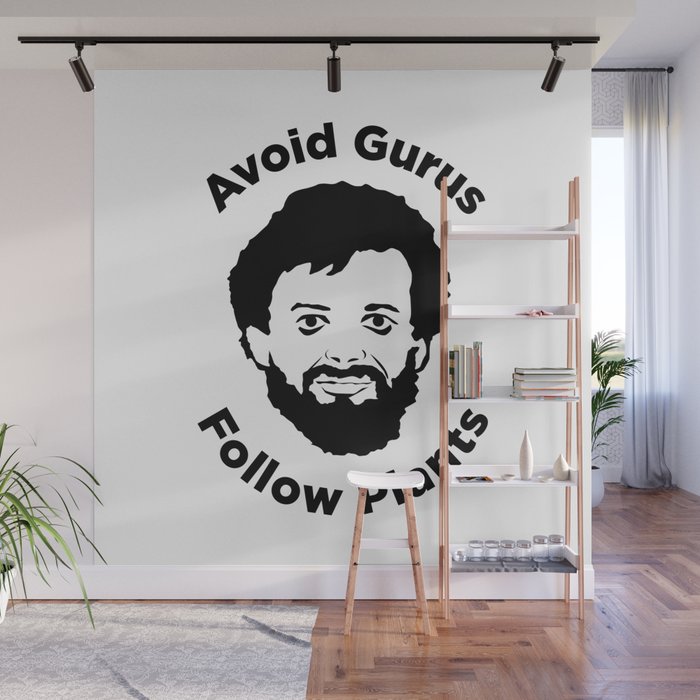 Terence Mckenna - Avoid Gurus, Follow Plants Wall Mural