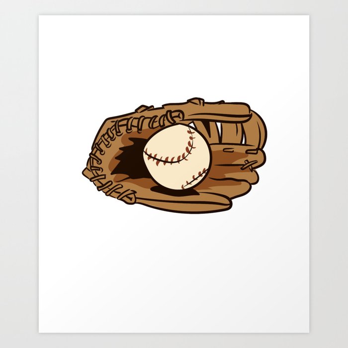 Life Is Baseball Season Art Print