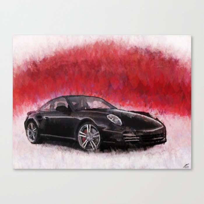 Porsche 911 Turbo Canvas Print