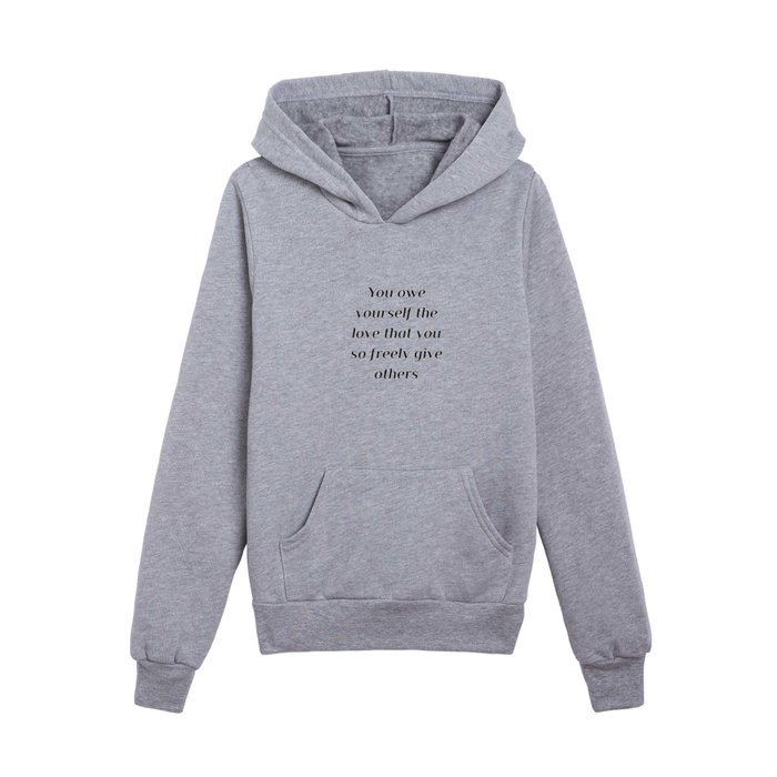 Love and care hoodie deals
