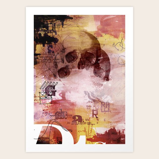 Skull Art Print