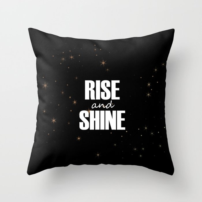 Rise and Shine Throw Pillow