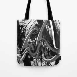 living color in black and white  Tote Bag