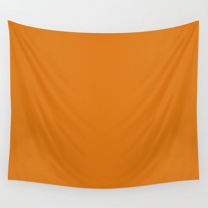 Manticore's Wing Orange Wall Tapestry