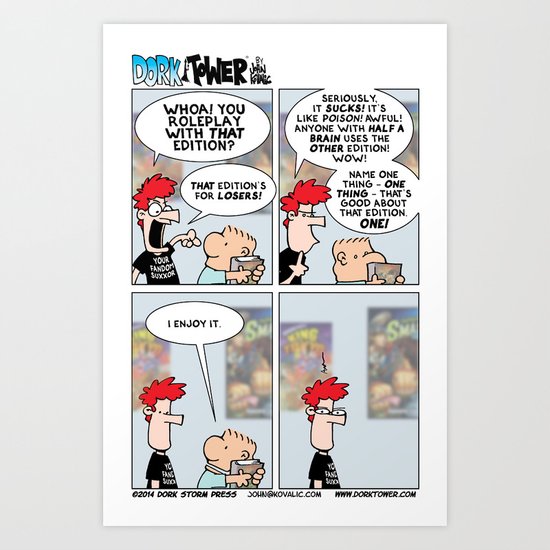 EDITION WARS Art Print