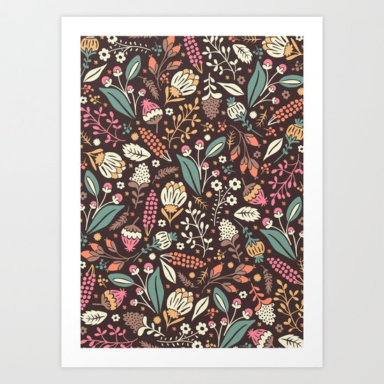 Sweet Flowers Art Print