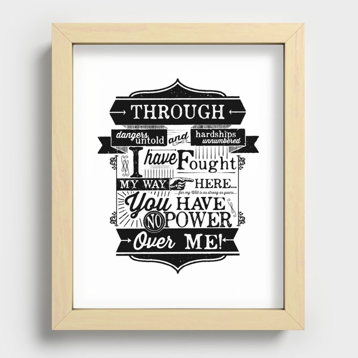 Recessed Framed Print
