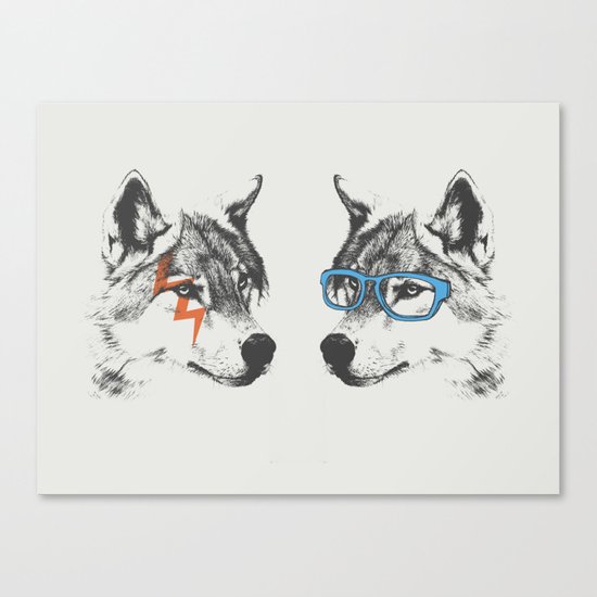 Brothers Canvas Print