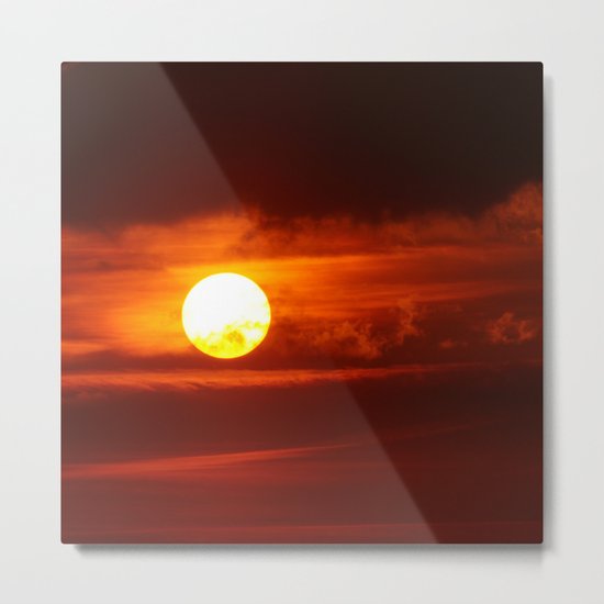 The Blood Moon Metal Print