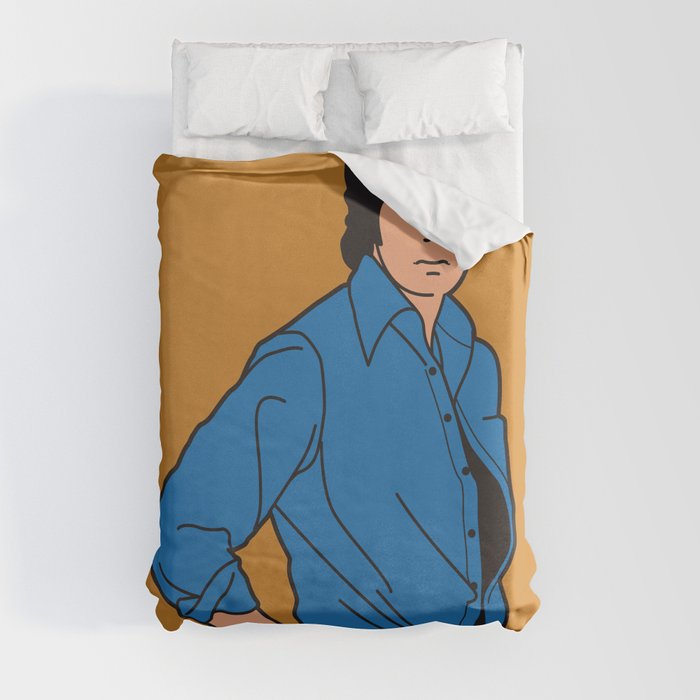 amitabh bachchan Duvet Cover