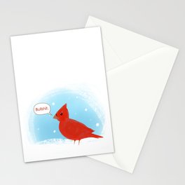 Winter Cardinal Stationery Cards