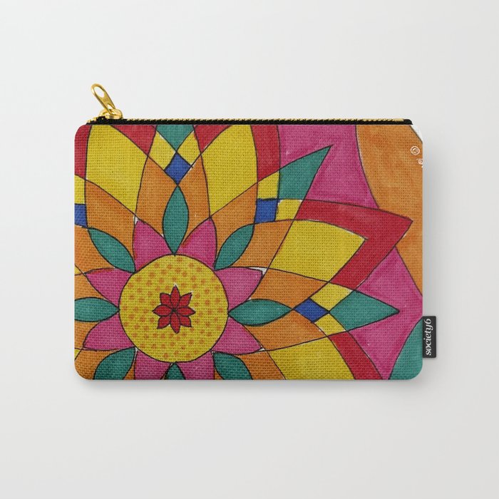 Circular sunshine Carry-All Pouch