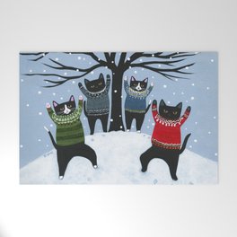 Celebration of Winter Lopapeysa Welcome Mat