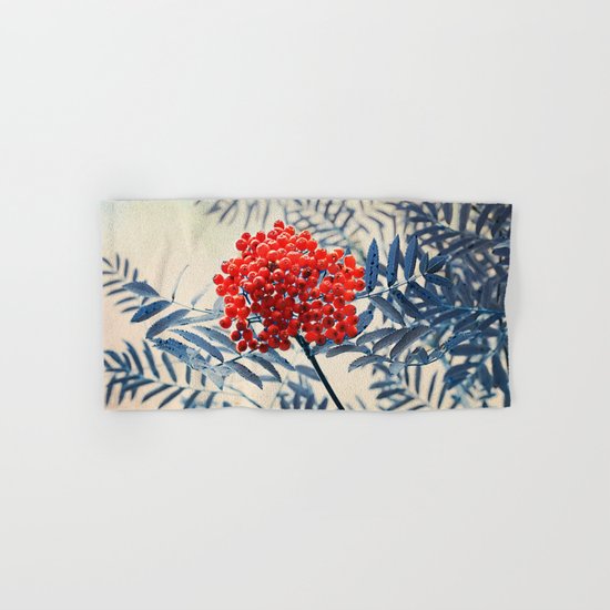 Rowan Berries Hand & Bath Towel