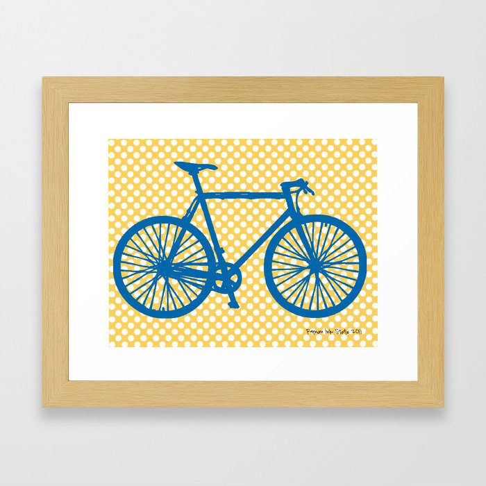 La Bicicletta  Framed Art Print