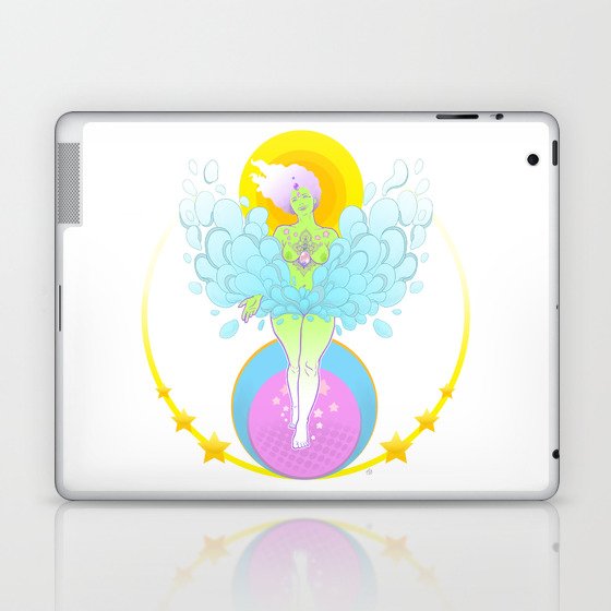 Goddess of Abundance Laptop & iPad Skin