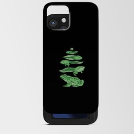 Frog Evolution The Emergence Of A Frog iPhone Card Case