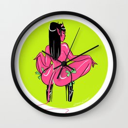 Tip Her Wall Clock