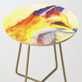Yellow Fox Side Table