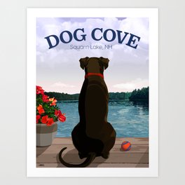 Dog Cove Art Print