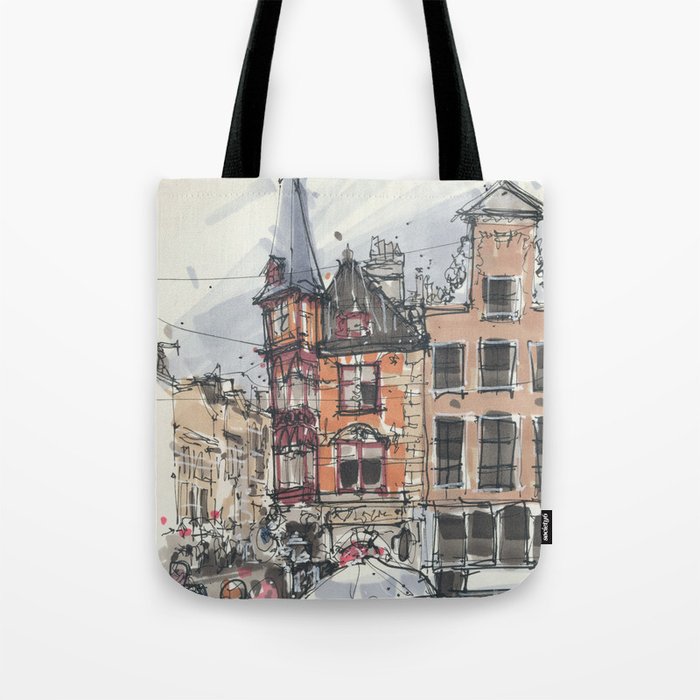 Buildings/Amsterdam Tote Bag! 