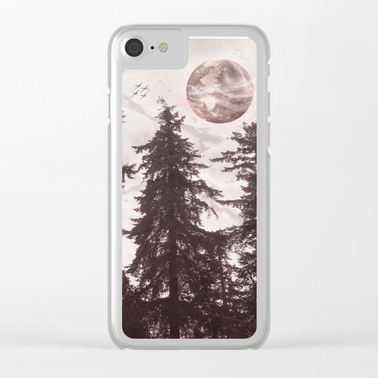Woodland Echo Clear iPhone Case