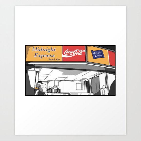 Midnight Express Art Print