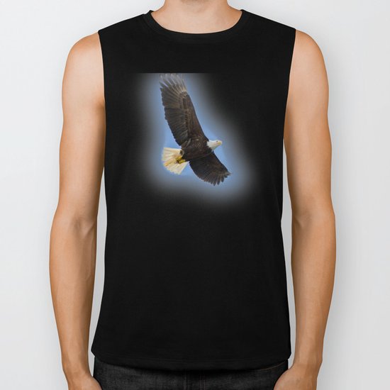 Freedom Eagle (color) Biker Tank