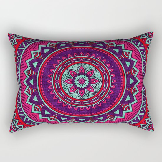 Hippie mandala 26 Rectangular Pillow