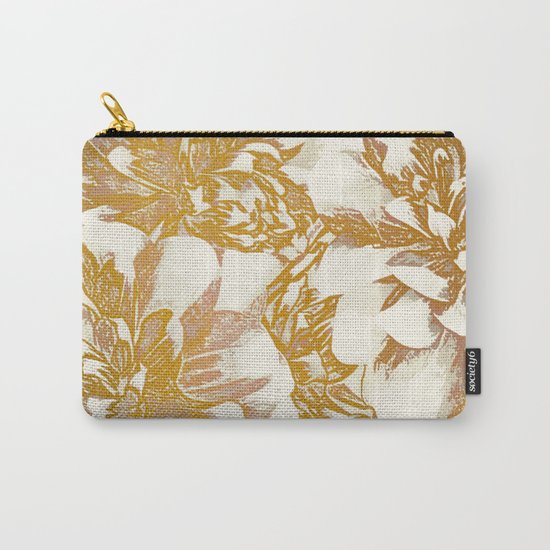 Proud Dahlias Carry-All Pouch
