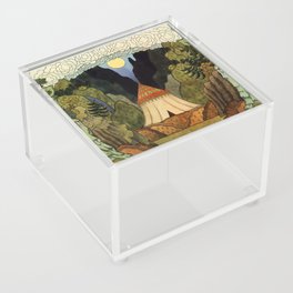 “The Tent of the Shemaka” by Ivan Bilibin Acrylic Box