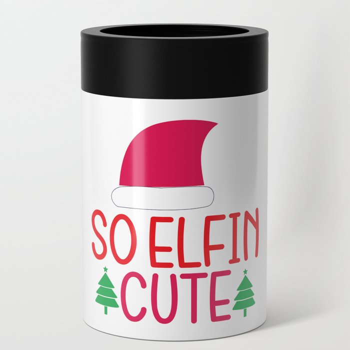 Christmas - So Elfin Cute Can Cooler