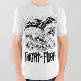 fright or flight All Over Graphic Tee