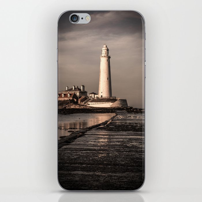 St. Mary's Lighthouse iPhone Skin