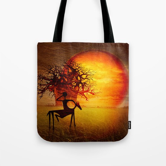 Visions of fire Tote Bag