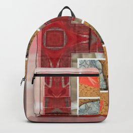 Partial Windows & Brick Tiles (Abstract / Tiles) Backpack