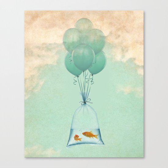 flight to freedom Canvas Print