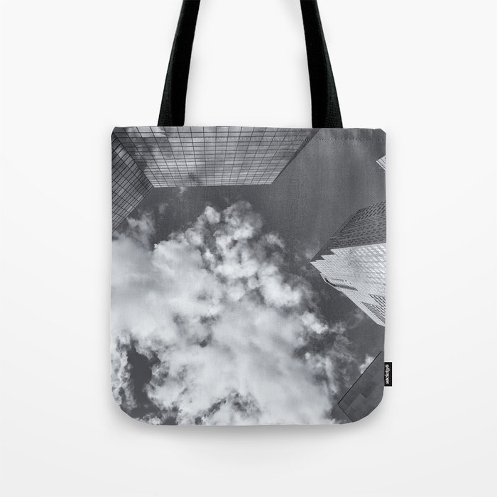 Clouds bw 2 Tote Bag