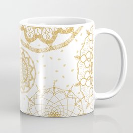 Gold mandalas Coffee Mug