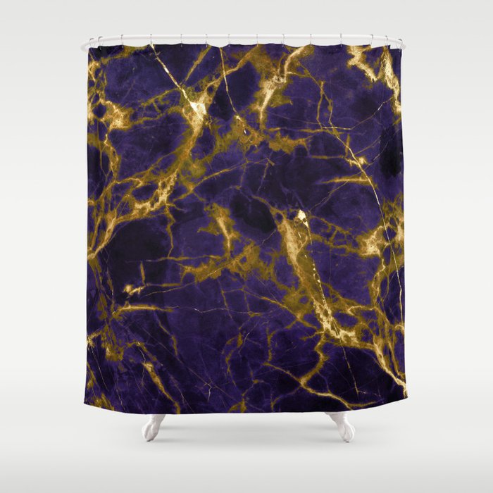 Royal purple shower curtain deals