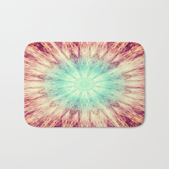 Mandala Glow Bath Mat