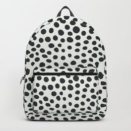 Black and White Animal Spots Backpack