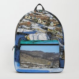 winter village Backpack