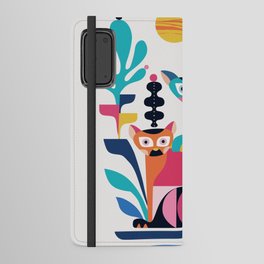 Lemur Family Android Wallet Case