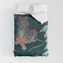 Endangered Tiger Duvet Cover