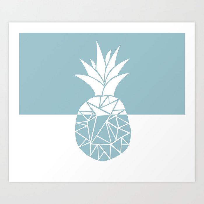 Pineapple Dreams Art Print