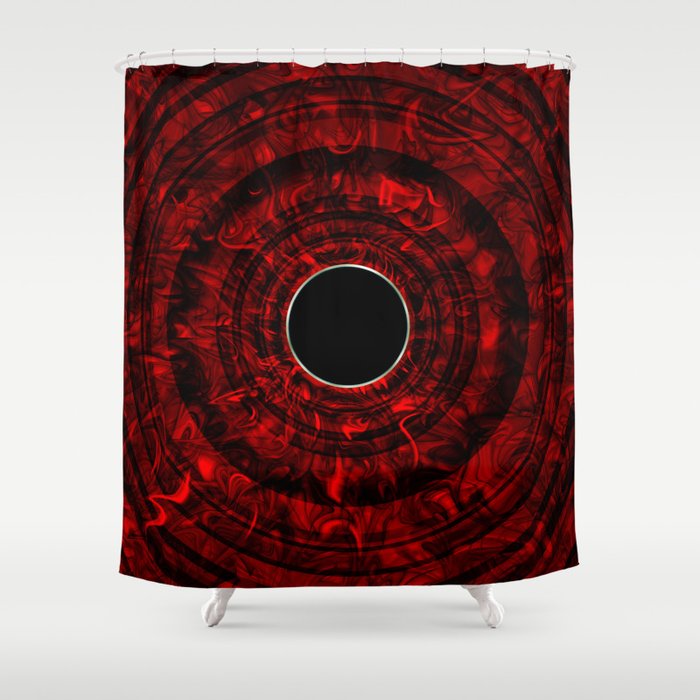 [ RED ] Shower Curtain