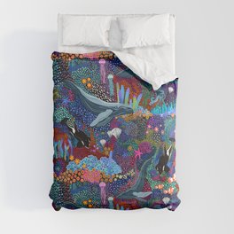 Whale Ocean Life Comforter